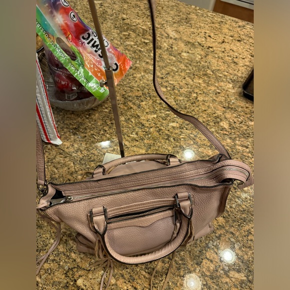 🎄🎄🎄Rebecca Minkoff “Regan” Leather Crossbody Shoulder Handbag - Picture 3 of 12